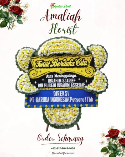 Papan Bunga Duka di Paniis